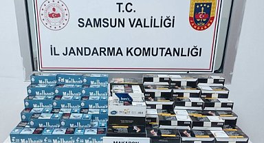 Çarşamba’da 28 bin doldurulmuş bandrolsüz makaron yakalandı!