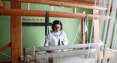 Eğitim için geldiği Samsun’da kenevir atölyesi kurdu