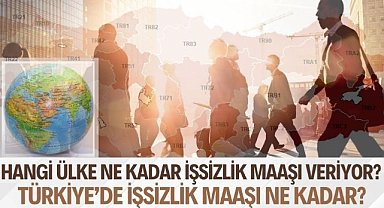 Hangi ülke ne kadar işsizlik maaşı veriyor? Türkiye’de işsizlik maaşı ne kadar?