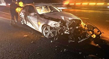 İlçe belediye başkanı kaza yaptı! Eşi yaralandı