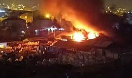 İstanbul'da bir fabrika alev alev yanıyor! Müdahale sürüyor