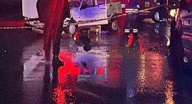 Kamyona çarpan otomobilin sürücüsü Erol Uygun hayatını kaybetti