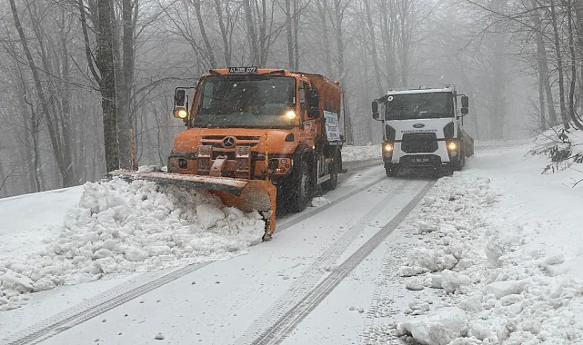 Kocaeli'de 'Altay Kar Fırtınası’ için tüm tedbirler alındı!