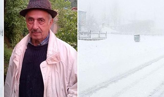 Köy yolunda acı son! Kar yağışı yüzünden mahsur kadı