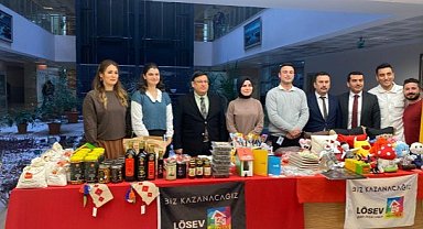 LÖSEV Samsun Adliyesi'nde stant kurdu