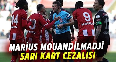 Marius Mouandilmadji Çaykur Rizespor maçında yok