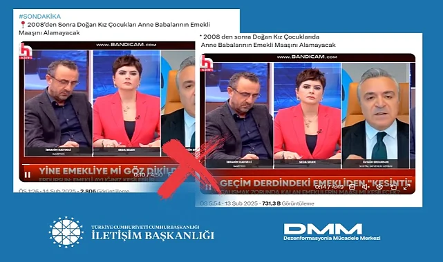 Ölüm aylığı alan kız çocuklarının 'aylık kesintisi' iddialarına İletişim'den açıklama