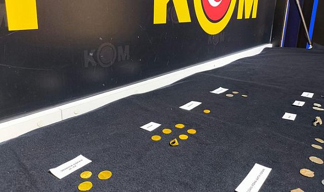 Osmanlı'dan Roma'ya, 400'den fazla tarihi sikke ele geçirildi