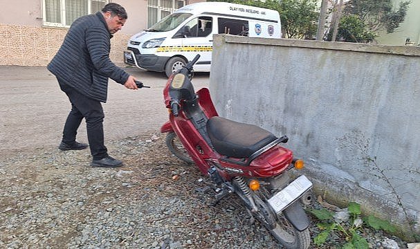 Samsun Bafra'da motosiklet hırsızları kıskıvrak yakalandı