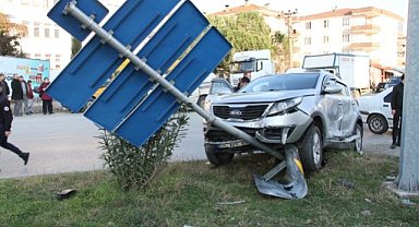 Samsun Çarşamba’da trafik kazası! 3 yaralı