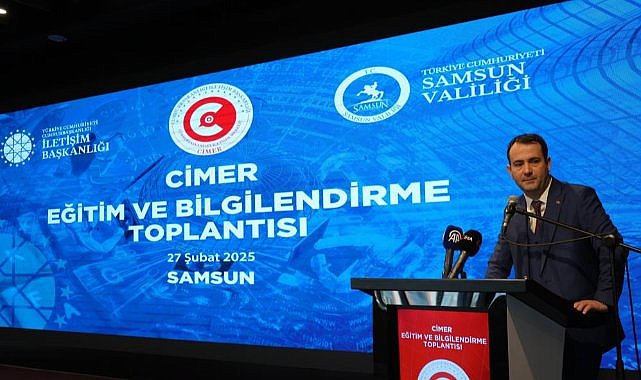 Samsun'da CİMER Eğitim toplantısı yapıldı