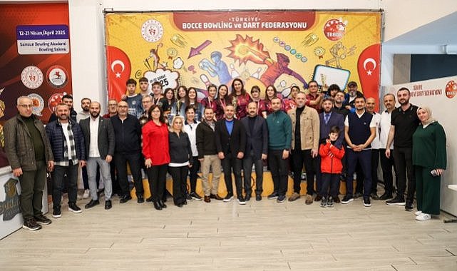 Samsun'da düzenlenen Bowling Gençler Türkiye Şampiyonasında Samsun birinci oldu