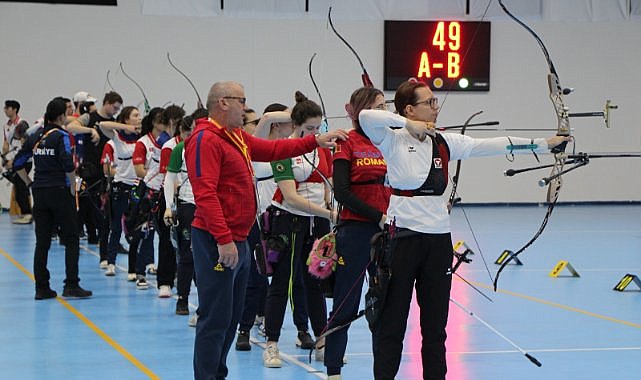 Samsun’da gerçekleşen Avrupa Salon Okçuluk Şampiyonası’nın antrenmanları başladı!