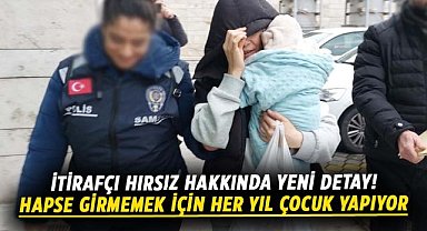Samsun'da itirafçı hırsız hakkında yeni detay! Hapse girmemek için her yıl çocuk yapıyor