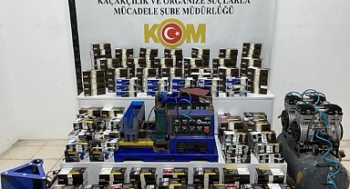 Samsun’da kaçak makaron operasyonu!