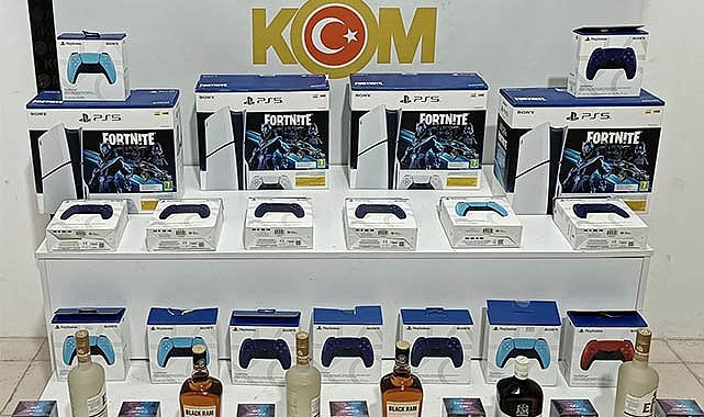 Samsun’da kaçak PlayStation operasyonu!