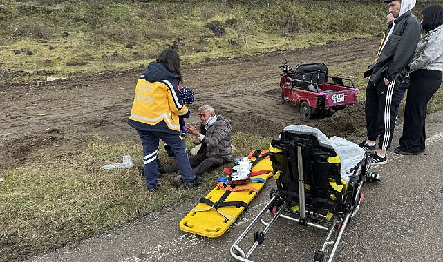 Samsun'da kaza! Sürücü hastaneye kaldırıldı