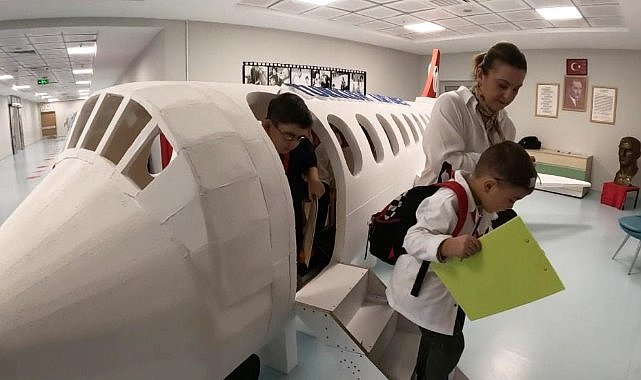 Samsun'da minikler deprem tatbikatı yaptı