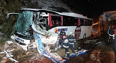 Samsun'da otobüs kazasında yaralı sayısı yükseldi