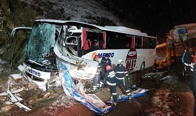 Samsun'da otobüs kazasında yaralı sayısı yükseldi
