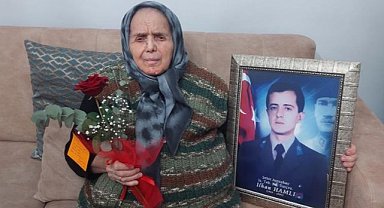 Samsun'da şehit annesine anlamlı hediye