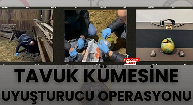 Samsun'da tavuk kümesinde uyuşturucu ve silah ele geçirildi