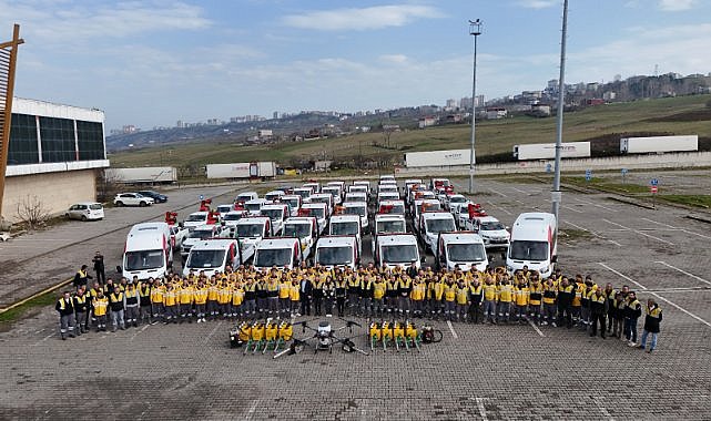 Samsun’da vektörle mücadelede yeni dönem başlıyor! 51 araç, 40 makine, 122 personel