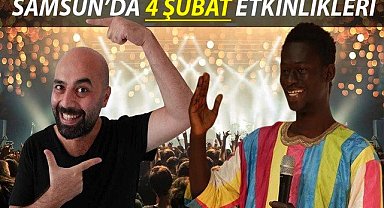 Samsun'da yapılacak 4 Şubat etkinlikleri