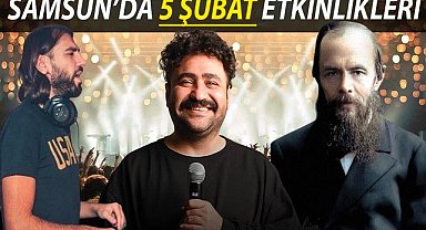 Samsun'da yapılacak 5 Şubat etkinlikleri
