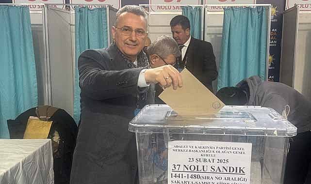 Samsun İlkadım Belediye Başkanı İhsan Kurnaz, AK Parti 8. Olağan Büyük Kongresi’ne katıldı