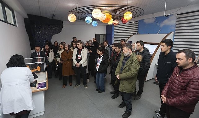 Samsun'un 17 ilçesinden bilim sevgisiyle Canik Kampüsüne ziyaret!