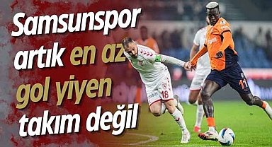 Samsunspor artık en az gol yiyen takım değil