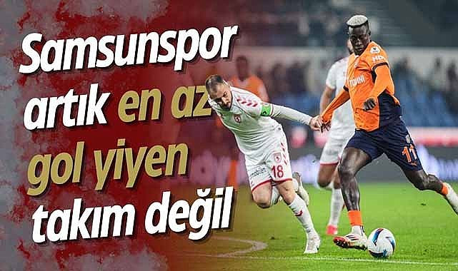 Samsunspor artık en az gol yiyen takım değil
