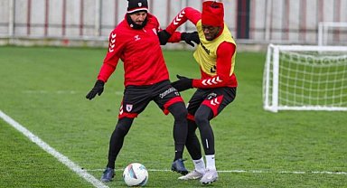 Samsunspor, Çaykur Rizespor maçının hazırlıklarını sürdürdü