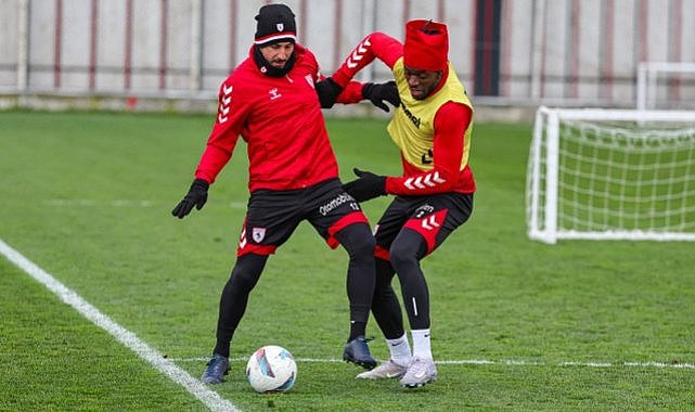 Samsunspor, Çaykur Rizespor maçının hazırlıklarını sürdürdü
