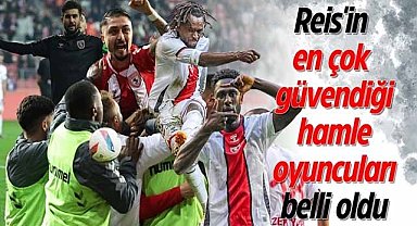 Samsunspor'da Reis'in en çok güvendiği hamle oyuncuları belli oldu