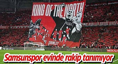 Samsunspor evinde rakip tanımıyor
