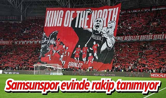 Samsunspor evinde rakip tanımıyor