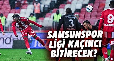 Samsunspor ligi kaçıncı bitirecek?