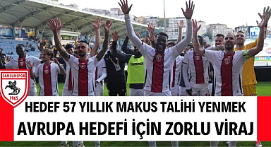 Samsunspor'un 57 yıllık tarihi şanssızlığı kırmak istiyor