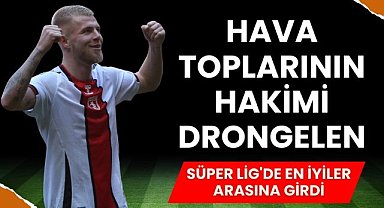 Süper Lig'in hava toplarında en iyi savunmacılarından Drongelen