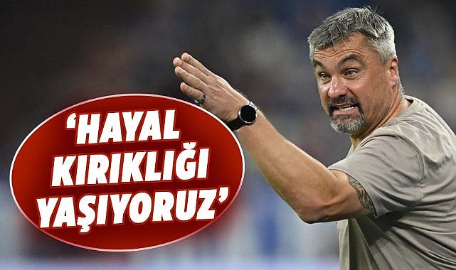 Thomas Reis: Hayal kırıklığı yaşıyoruz