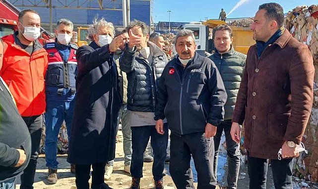 Yangını kontrol altına almak için ekipler seferber oldu