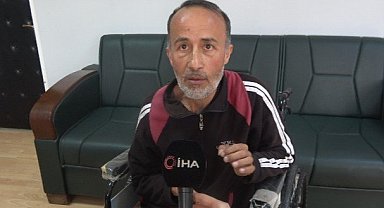 Yürüyemez denilen adam yıllar sonra ayağa kalkarak hayata tutundu