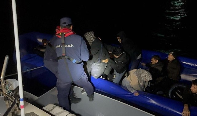 19 düzensiz göçmen yakalandı