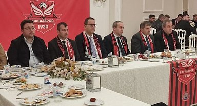 1930 Bafraspor iftar yemeğinde spor, siyaset ve iş dünyası bir araya geldi