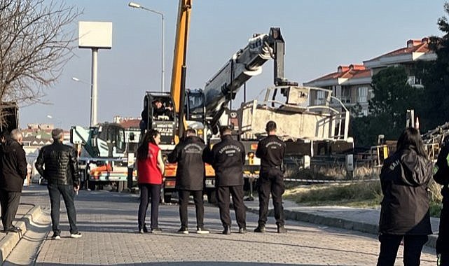 25 yaşındaki Mustafa Öztürk vinç sepetinden düşerek hayatını kaybetti