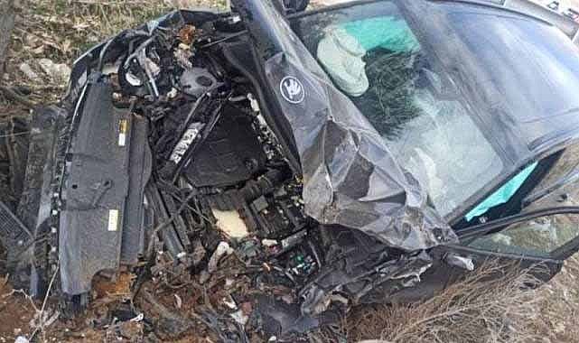 AK Partili belediye başkanı ailesiyle trafik kazası geçirdi