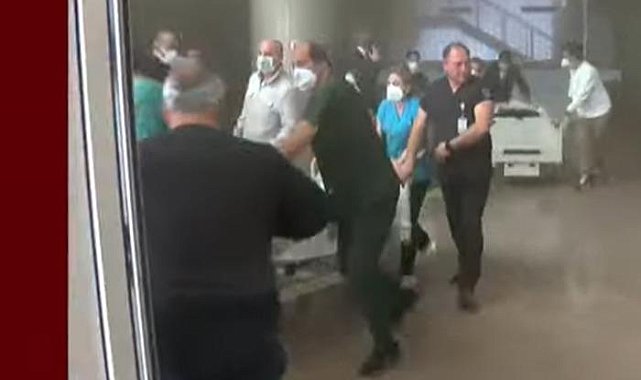 Akdeniz Üniversitesi Hastanesi'nin acil servisinde yangın!