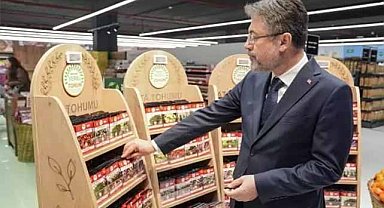 Ata tohumların Tarım Kredi Marketlerde satışına başlandı